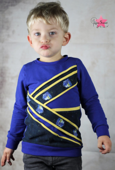 MiniPanele Cute but Psycho Blau -French Terry-