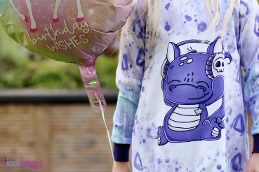Musikdrache Lila Jersey