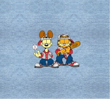 Garfield Jeans-Look