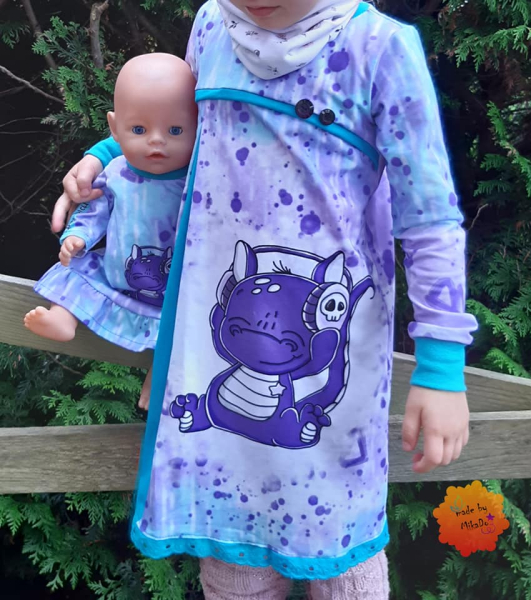 Musikdrache Lila Jersey